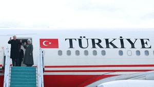 Cumhurbaşkanı Erdoğan, Türkmenistana gitti