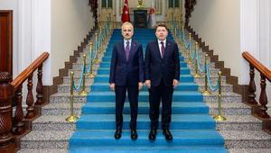 Adalet Bakanı Tunç, Ulaştırma ve Altyapı Bakanı Uraloğlu ile görüştü