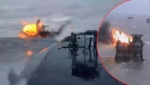 Hazar Denizindeki saldırı sonrası Ukraynadan açıklama Askeri teçhizat taşıyordu