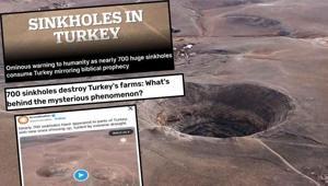 Gizemli fenomen diyerek yazdılar Konyadaki obruklar dünya basınında