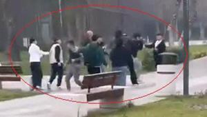 Yer: Bursa Gençlerin tekmeli-yumruklu kavgası dehşete düşürdü