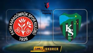 CANLI ANLATIM | Fatih Karagümrük - Kocaelispor