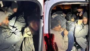 İstanbul hayalleri yarım kaldı 12 kaçak göçmen yakalandı