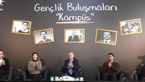 Cumhurbaşkanı Erdoğandan kampüs buluşmasında önemli açıklamalar