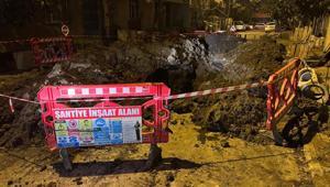 Avcılarda İSKİ çalışmasında göçük: 1 yaralı