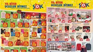 17 ARALIK-1 OCAK ŞOK YILBAŞI AKTÜEL KATALOĞU | ŞOK 17 Aralık - 1 Ocak aktüel kataloğunda bu hafta hangi ürünler satışa çıkacak Çift Kişilik Yorgan, Desenli TV Battaniye, Figürlü Panduf, Figürlü Sunum Tabağı, Kadın Kol Çantası...