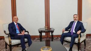 Dışişleri Bakanı Hakan Fidan, Tom Barrackı kabul etti Ankarada kritik temas
