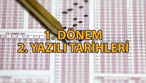 1. DÖNEM 2. YAZILI TARİHLERİ 2026 📍 6, 7, 8, 9, 10. sınıf ortak sınavlar ne zaman yapılacak