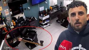 Baltayla kuaförü basan saldırgan yakalandı: Param sende kalmasın dedim klimaya vurdum