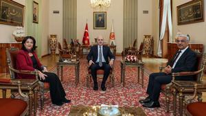 TBMM Başkanı Kurtulmuş, DEM Parti Heyetini kabul etti