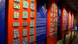 Çalışmalar 3 yıl sürdü Topkapı Sarayındaki Mabeyn Yolu Çini Sanat Galerisi ziyarete açıldı