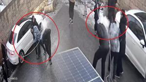 Kopan elektrik teli, üzerine düştüğü, montu yandı Dehşete düşüren an