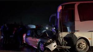 Balıkesir’de facia gibi kaza İşçi servisi ile otomobil çarpıştı: Alkol detayı ortaya çıktı