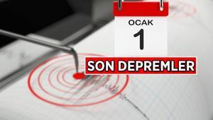 1.1.2026 SON DEPREMLER 📢 AZ ÖNCE DEPREM Mİ OLDU, NEREDE, KAÇ ŞİDDETİNDE DEPREM OLDU 1 Ocak 2026 Perşembe Liste Halinde Son Depremler