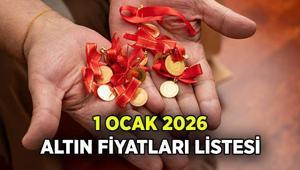 ALTIN FİYATLARI GÜNCEL LİSTE: 1 Ocak 2026 Yılbaşında gram, çeyrek, yarım, tam altın fiyatı alış - satış kaç TL