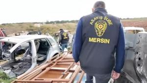 Mersin’de change araç çetesine büyük darbe 18 şüpheli yakalandı