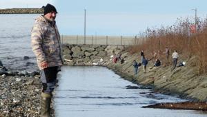 Onlarca kişi sahile koştu Haberi duyduk, biz de geldik