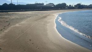 Sahile gelen vatandaşlar şoke oldu ‘Şaşırdık, neden olduğunu bilmiyoruz’