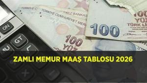 ZAMLI MEMUR MAAŞ TABLOSU 2026: Yeni memur ve memur emeklisi maaş zam oranı yüzde kaç oldu Polis, Hemşire, Öğretmen, Doktor, Şube Müdürü 2026 zamlı maaşları