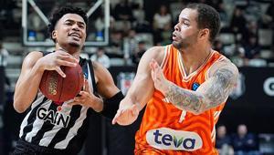 Eurocupta Beşiktaş 21 sayı farkla galip geldi