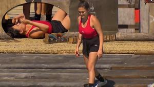 Survivorda sakatlık şoku Dilan Çıtak bir anda yere yığıldı