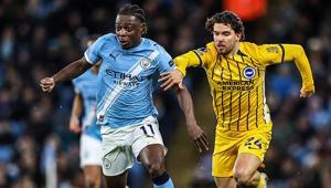 Manchester City ile Brighton berabere kaldı Ferdi Kadıoğlu beğeni topladı