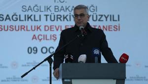 Susurluk Devlet Hastanesi hizmete açıldı Bakan Memişoğlu: 72 branşın 69una aynı gün randevu veriyoruz