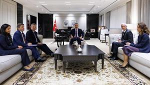 Dışişleri Bakanı Fidan, UNRWA Genel Komiseri Lazzariniyi kabul etti