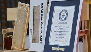 Dünyanın en pahalı balı Ilgazda satıldı Fiyatıyla Guinness Rekorlar Kitabına girdi