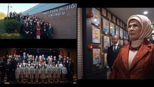 Emine Erdoğan Palet Türk Müziği İlkokulu ziyaretine ilişkin paylaşımda bulundu