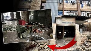 Halepte kirli tuzak İşte terör örgütünün karargaha çevirdiği hastane