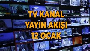 TV KANAL YAYIN AKIŞI 12 OCAK Bu akşam TVde hangi dizi ve filmler var Kanal D, Show TV, ATV, Star TV, TRT 1, TV8, NOW TV kanal yayın akışı listesi...