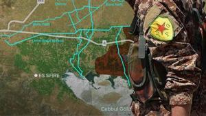 Terör örgütü SDGnin Suriyedeki son kozu Fırat Nehrinin batısı suyla tehdit ediliyor