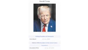 Kendisini ‘Venezuela Geçici Başkanı’ yaptı