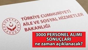 AİLE VE SOSYAL HİZMETLER BAKANLIĞI 3 BİN PERSONEL ALIMI SONUÇLARI 📍 Aile ve Sosyal Hizmetler Bakanlığı personel alımı atama sonuçları açıklandı mı, ne zaman açıklanacak