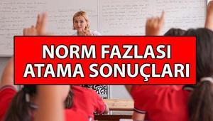 NORM FAZLASI ATAMA SONUÇLARI 📢 Norm fazlası atama sonuçları açıklandı mı İhtiyaç ve Norm Kadro Fazlası Öğretmenlerin Yer Değiştirme sonuçları sorgulama