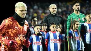 Fethiyespor-Galatasaray maçında ilginç anlar Icardiden kaleciye tebrik