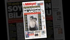 Yılın manşeti Milliyet’ten