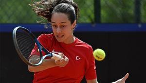 Milli tenisçi Zeynep Sönmez, adını finale yazdırdı