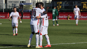 Samsunspordan Türkiye Kupasında 6 gollü galibiyet