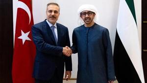 Dışişleri Bakanı Hakan Fidan, BAE Devlet Başkanı Muhammed Bin Zayid ile görüştü