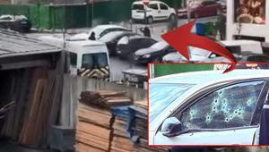 Kağıthanede dehşet Otomobile silahlı saldırı