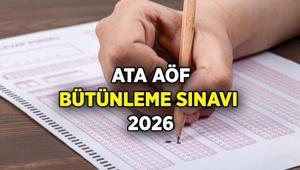 ATA AÖF bütünleme sınavı tarihleri ne zaman 2026 ATA AÖF Bütünleme sınavı hangi ayda, ayın kaçında