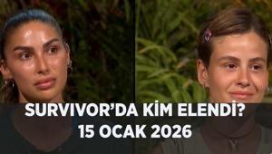 KİM ADAYA VEDA ETTİ 15 Ocak 2026 Survivor eleme potasında kimler ve kim elendi, kim gitti