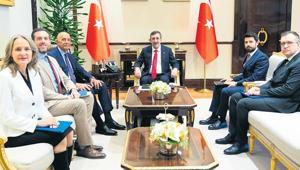 Yılmaz, Barrack’ı kabul etti