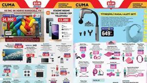 BİM 20-23 OCAK YENİ AKTÜEL KATALOGLAR BİM 23 Ocak Cuma aktüel kataloğunda hangi ürünler satışa çıkacak LG 65 İnç TV, Xiaomi Redmi 15C Cep Telefonu, Nokia Tuşlu Cep Telefonu, 4lü Porselen Pasta Tabağı...