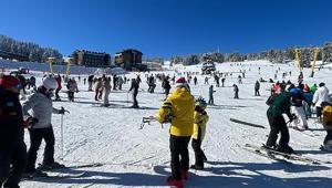 Uludağda sömestir yoğunluğu