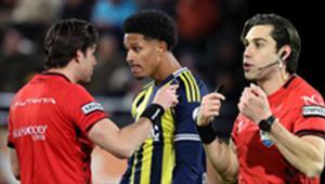 Fenerbahçe-Alanyaspor maçının tartışmalı pozisyonları Trioda değerlendirildi Hakem ekibi sınıfa kaldı