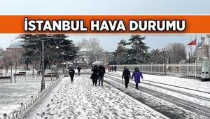GÜNCEL LİSTE 💥 İstanbul Hava Durumu: Bu gece kar yağışı devam eder mi, yarın kar yağacak mı 5 Günlük İstanbul Hava durumu