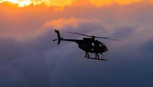 3 kişiyi taşıyan helikopter kayboldu Arama kurtarma çalışmaları başladı